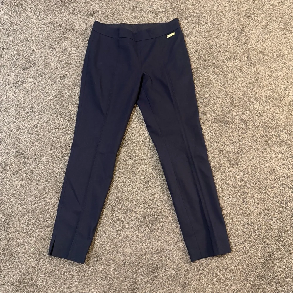 Tory Burch Navy Blue Work Slacks